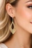 Orecchini GOLDFILLED antiallergici 52mm colore 14K