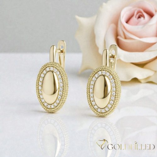 Orecchino GOLDFILLED antiallergico 20 mm colore 14K