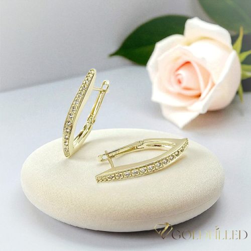 Orecchino GOLDFILLED antiallergico 25 mm colore 14K