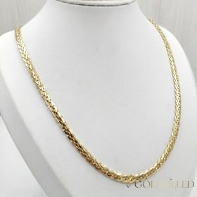   Collana GOLDFILLED antiallergica 50cm lunga e 4,5mm larga colore 14K