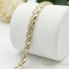 Bracciale GOLDFILLED antiallergico 19cm/7mm colore 14K