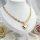 Collana GOLDFILLED antiallergica 50cm/5,2mm + Pendente colore 14K
