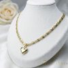 Collana GOLDFILLED antiallergica 50cm/5,2mm + Pendente colore 14K