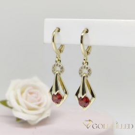 Orecchini GOLDFILLED antiallergici 35mm colore 14K