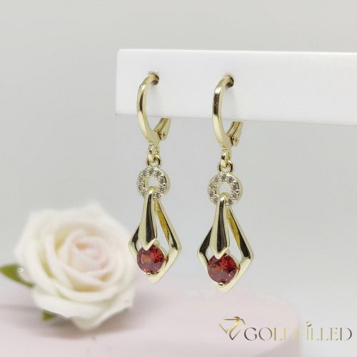 Orecchini GOLDFILLED antiallergici 35mm colore 14K