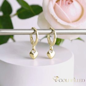 Orecchino GOLDFILLED antiallergico 15mm colore 18K