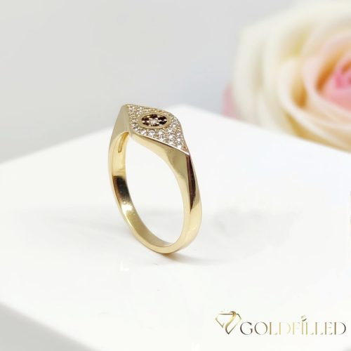 Anello GOLDFILLED antiallergico, diverse misure colore 18K