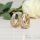 Orecchino GOLDFILLED antiallergico 18mm colore 18K