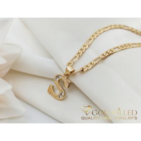 Collana GOLDFILLED antiallergica 50cm/3,8mm colore 18K