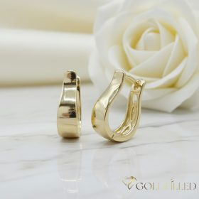 Orecchino GOLDFILLED antiallergico 17mm colore 18K