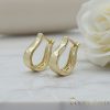 Orecchino GOLDFILLED antiallergico 17mm colore 18K