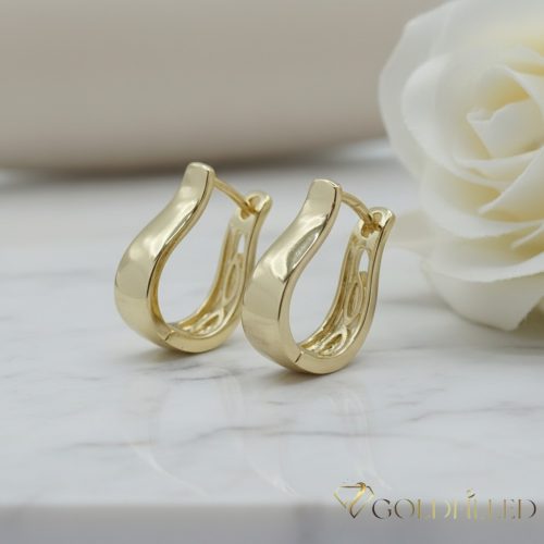 Orecchino GOLDFILLED antiallergico 17mm colore 18K