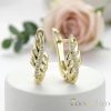Orecchino GOLDFILLED antiallergico 17 mm colore 14K