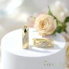 Orecchino GOLDFILLED antiallergico 17 mm colore 14K