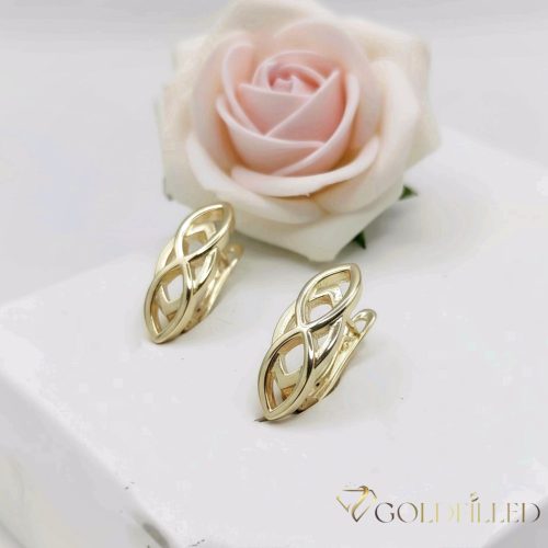 Orecchino GOLDFILLED antiallergico 19mm colore 18K