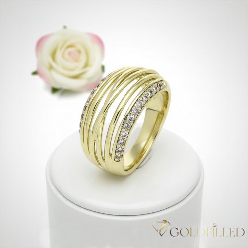 Anello GOLDFILLED antiallergico, diverse misure colore 14K