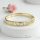 Bracciale GOLDFILLED antiallergico 7-4mm colore  (14K) diametro 60mm "apribile"