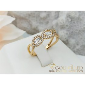 Anello GOLDFILLED antiallergico, diverse misure colore 18K