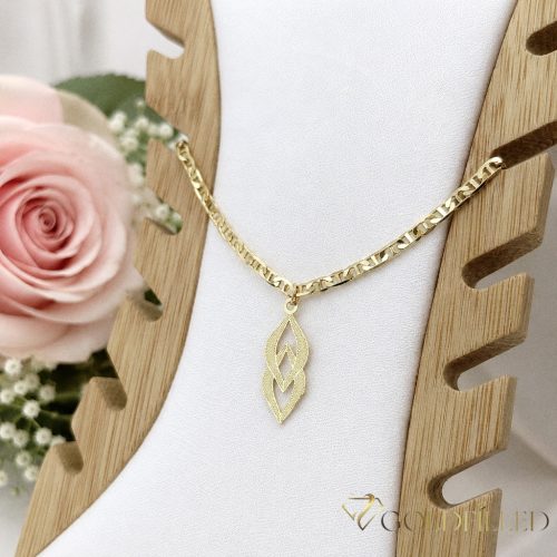 Cavigliera GOLDFILLED 27cm/3mm colore 14K