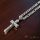 GOLDFILLED collana in acciaio inox 55cm/7mm	