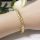 Bracciale GOLDFILLED antiallergico 17,5cm/7mm colore 14K