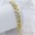 Bracciale GOLDFILLED antiallergico 19cm/14mm colore 14K