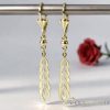Orecchini GOLDFILLED antiallergici 60mm colore 14K