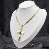 Collana GOLDFILLED antiallergica 50cm/4mm + Pendente colore 14K