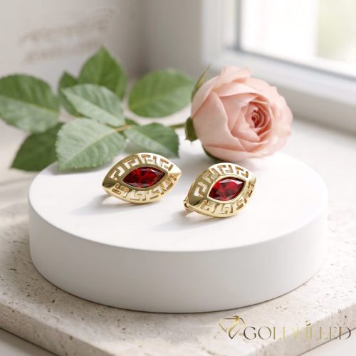 Orecchino GOLDFILLED antiallergico 20 mm colore 14K