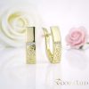 Orecchino GOLDFILLED antiallergico 18mm colore 18K