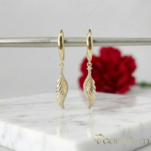 Orecchini GOLDFILLED antiallergici 46mm colore 14K