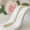 Bracciale GOLDFILLED antiallergico 19cm/7mm colore 14K