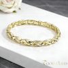 Bracciale GOLDFILLED antiallergico 19cm/7mm colore 14K