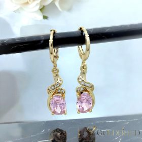 Orecchini GOLDFILLED antiallergici 34mm colore 14K
