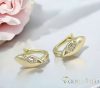 Orecchino GOLDFILLED antiallergico 16mm colore 18K