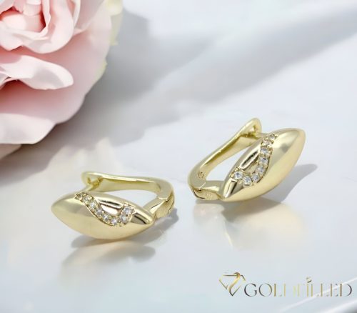 Orecchino GOLDFILLED antiallergico 16mm colore 18K
