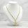 Collana GOLDFILLED antiallergica 50cm/3,5mm + Pendente colore 14K