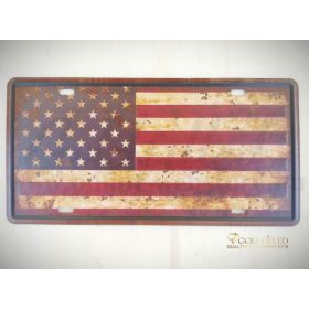 Tavola decorativa in metallo 15x30cm