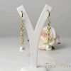 Orecchini GOLDFILLED antiallergici 54mm colore 14K