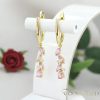 Orecchini GOLDFILLED antiallergici 42mm colore 14K