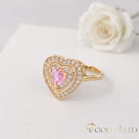 Anello GOLDFILLED antiallergico, diverse misure colore 18K