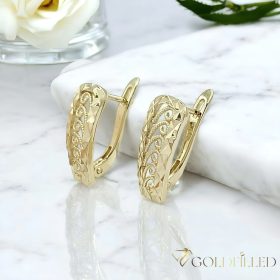 Orecchino GOLDFILLED antiallergico 20 mm colore 14K