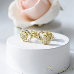Orecchino GOLDFILLED antiallergico 9mm colore 14K