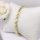 Bracciale GOLDFILLED antiallergico 19cm/5mm colore 14K