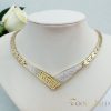 Collana GOLDFILLED antiallergica 50 cm/6-16 mm colore 14 K multicolore