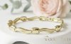Bracciale GOLDFILLED antiallergico 19cm/7mm colore 14K