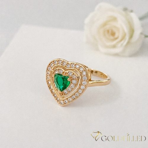 Anello GOLDFILLED antiallergico, diverse misure colore 18K