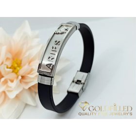 Bracciale zodiacale in acciaio inossidabile