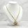 Collana GOLDFILLED antiallergica 60cm/3,5mm + Pendente colore 14K