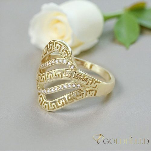 Anello GOLDFILLED antiallergico, diverse misure colore 14K